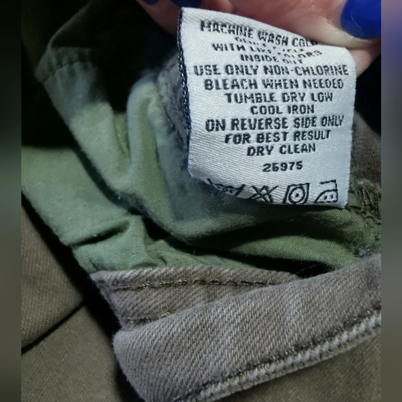 Romeo & Juliet Couture Olive or Khaki Green Skinny Jeans Size 27 - Picture 5 of 6